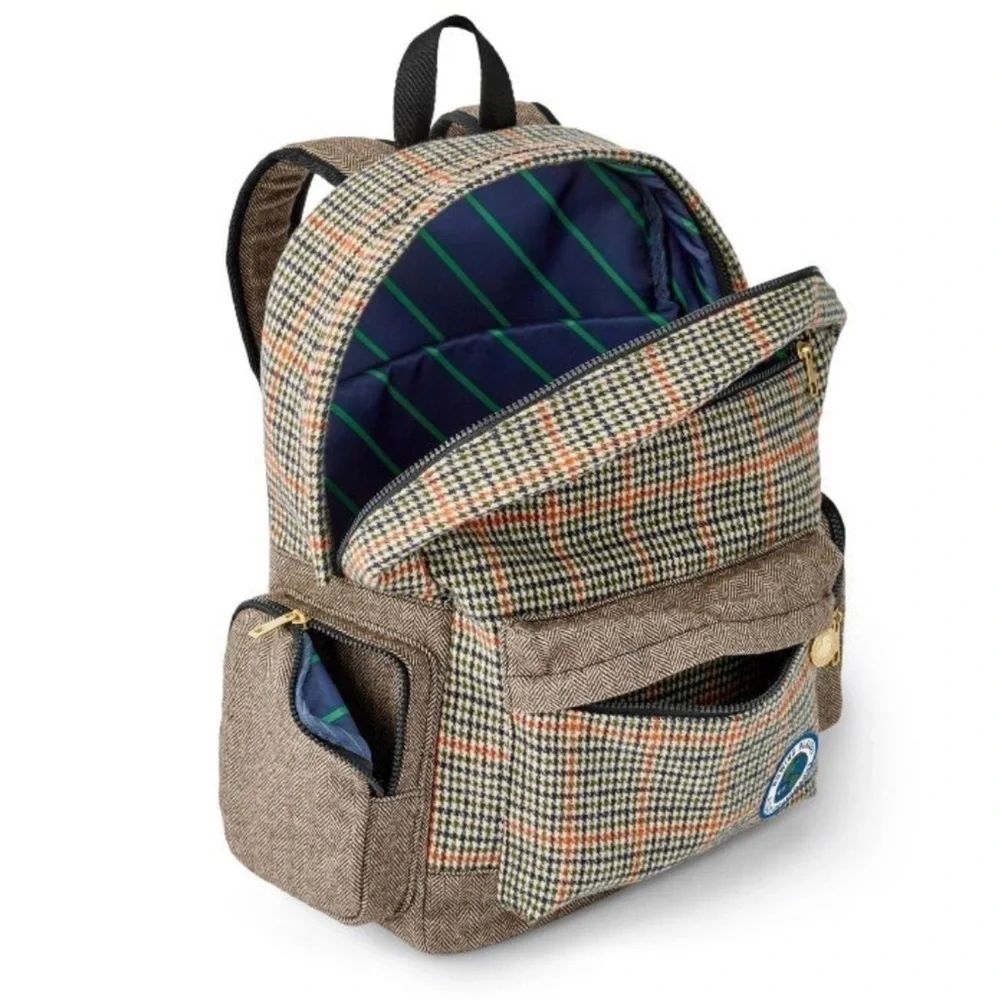 NWT Rowing Blazers x Target Plaid Backpack 17.75